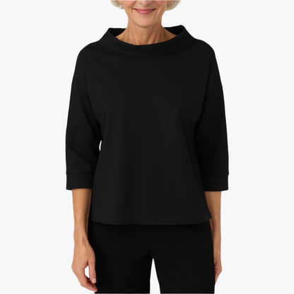 Dames Elegante Top met Staande Kraag – Perfect voor Dagelijks en Feestelijk Gebruik