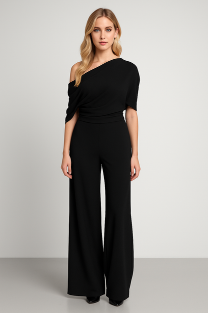 Elora Dames Jumpsuit Elegante Pasvorm Enkellang en Vrouwelijk
