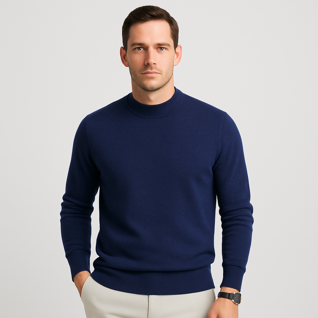Zachte Heren Pullover Regular Fit – Tijdloos & Comfortabel