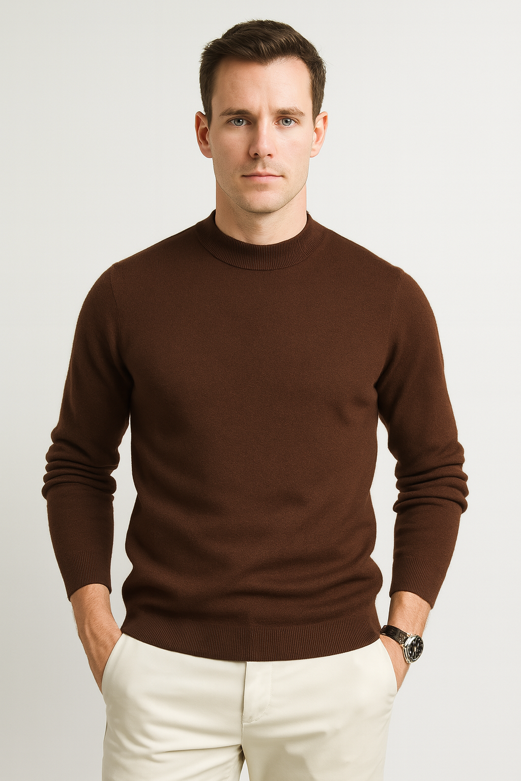 Zachte Heren Pullover Regular Fit – Tijdloos & Comfortabel