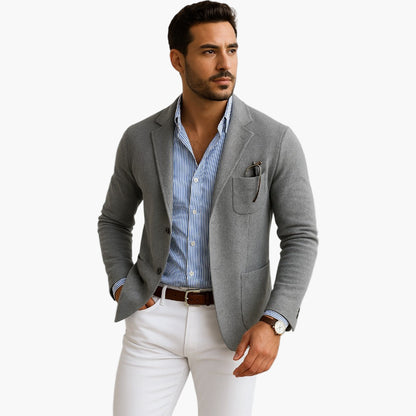 Heren Elegante Colbert met Revers – Klassieke Stijl voor Zakelijk & Dagelijks Gebruik