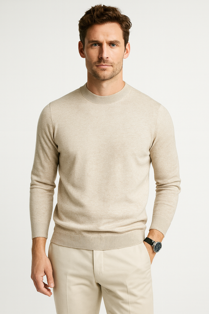Zachte Heren Pullover Regular Fit – Tijdloos & Comfortabel