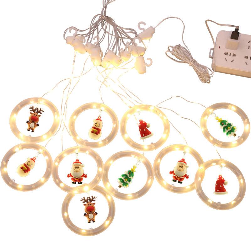 TwinkleJoy Kerstverlichting – LED-lampjeslijn met feestelijke figuren