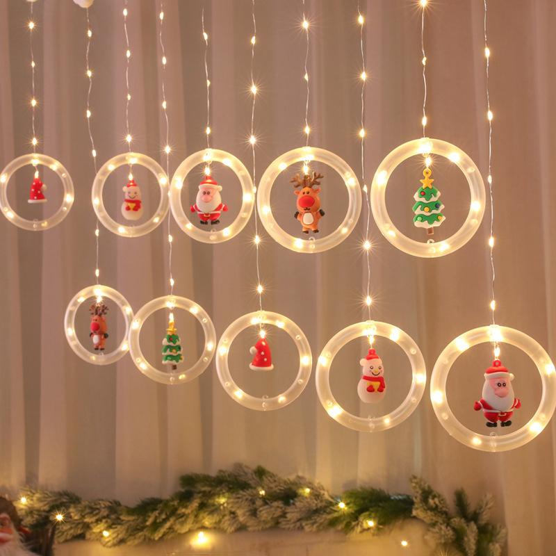 TwinkleJoy Kerstverlichting – LED-lampjeslijn met feestelijke figuren