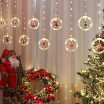 TwinkleJoy Kerstverlichting – LED-lampjeslijn met feestelijke figuren