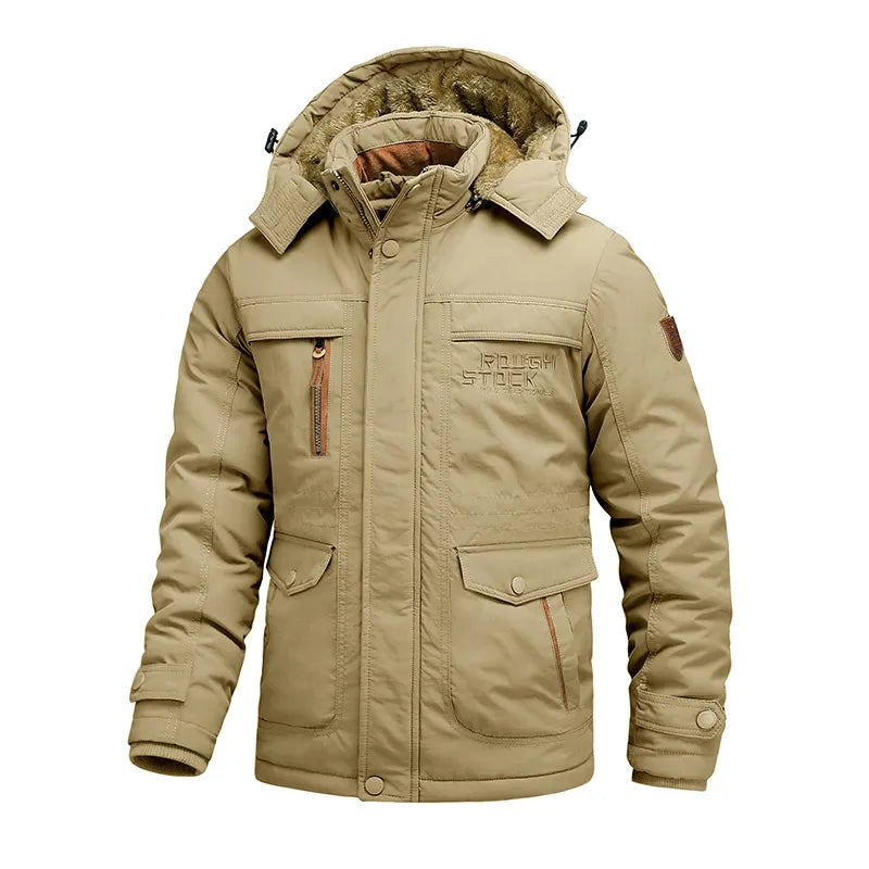 Stormwaard Heren Winterjas Waterdicht Gevoerd Outdoor