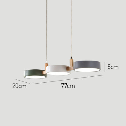 Scandinavische Cilinder Hanglamp 77 cm – Moderne LED Verlichting