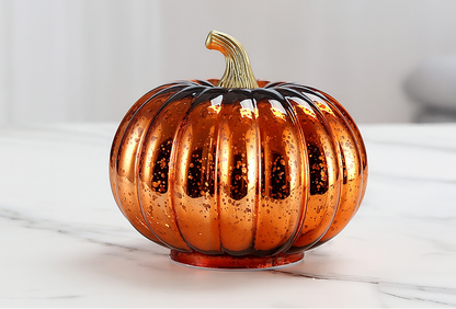 Lunavera Glazen Pompoen LED Decoratie Set voor Halloween
