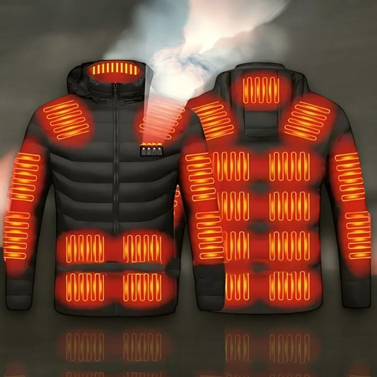Verwarmde Winterjas Unisex met Accuverwarming – Warme Pufferjas