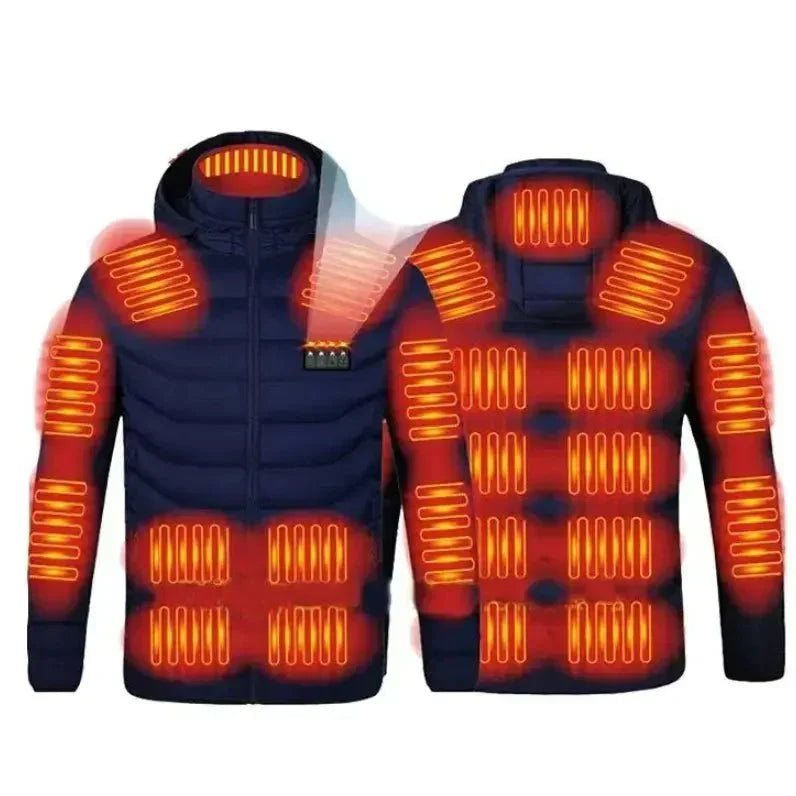 Verwarmde Winterjas Unisex met Accuverwarming – Warme Pufferjas