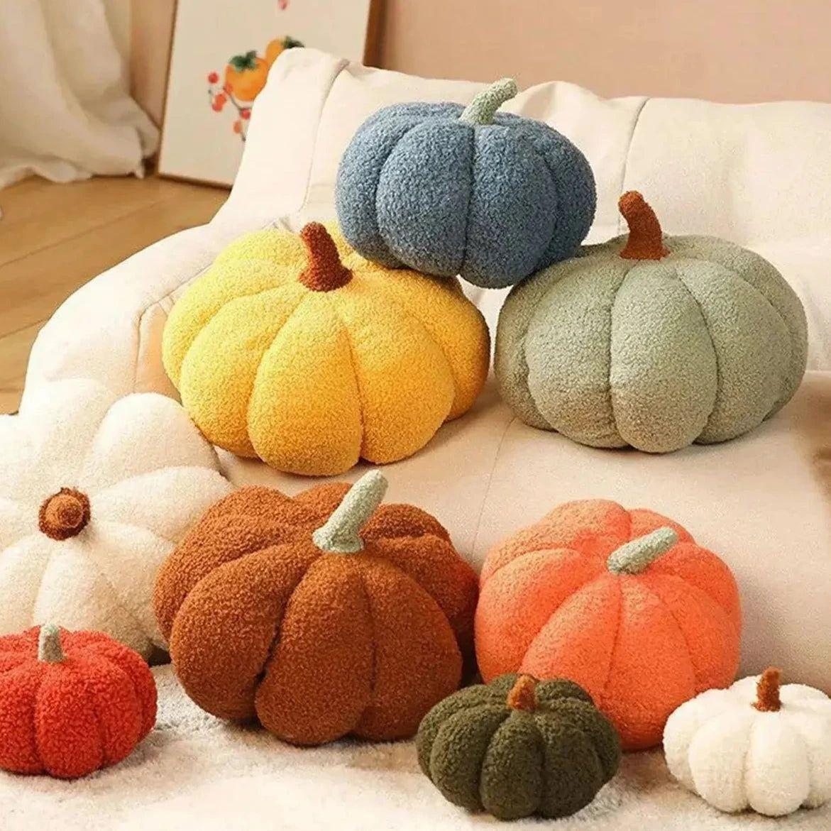 HerfstKnus Pompoenkussen voor Gezellige Herfstdecoratie