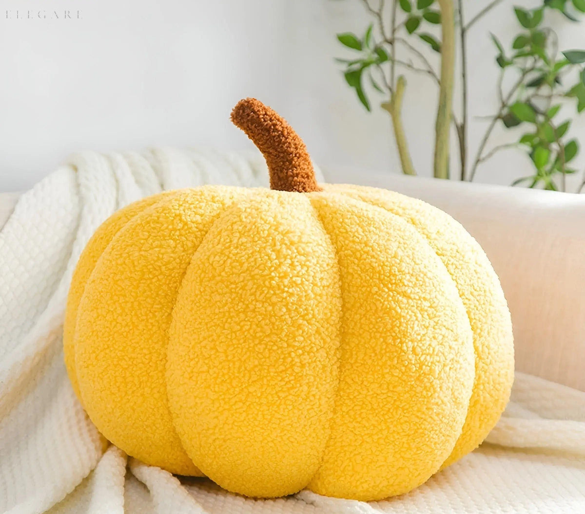 HerfstKnus Pompoenkussen voor Gezellige Herfstdecoratie