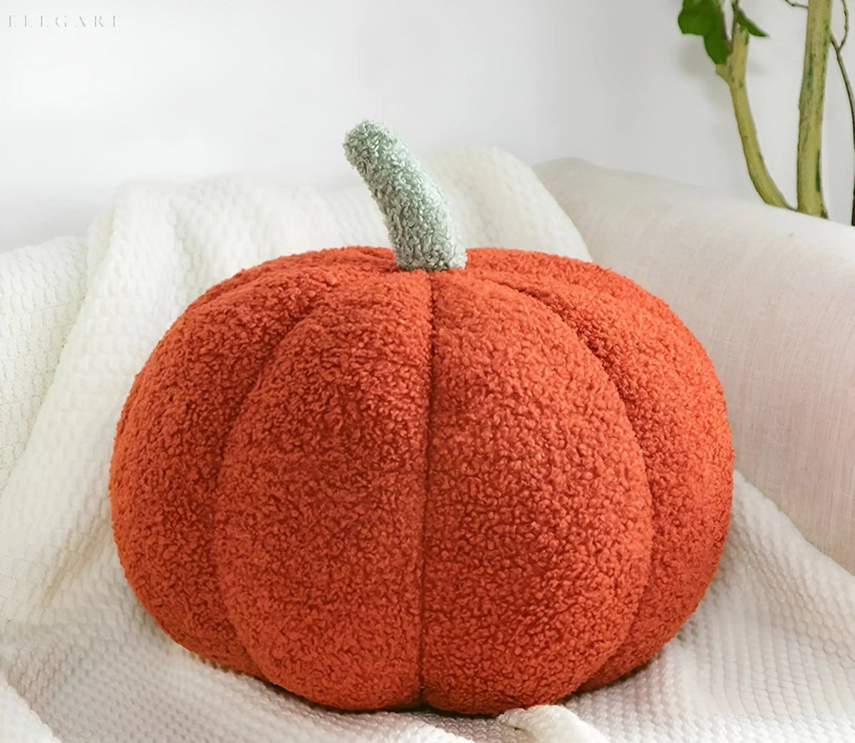 HerfstKnus Pompoenkussen voor Gezellige Herfstdecoratie