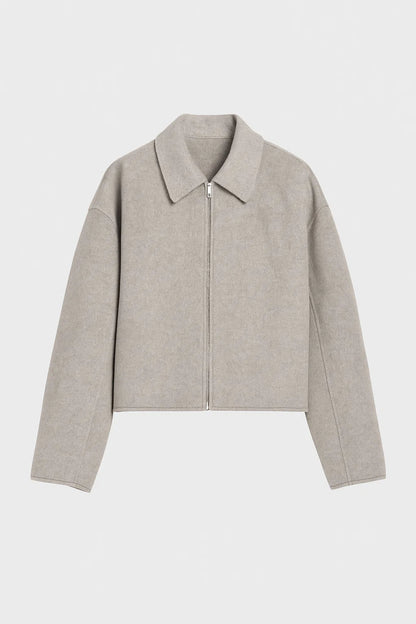 Dames Jas EleganteStijl – Minimalistisch en Tijdloos Model