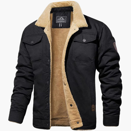 Heren Bomberjack Vintage Winter – Warme en Stijlvolle Casual Jas