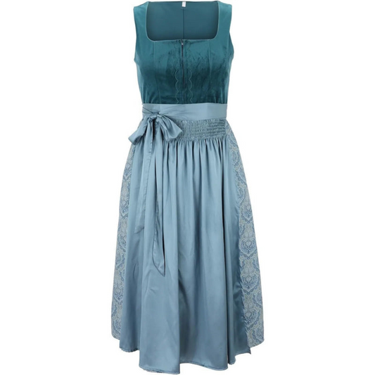 Fenna Geborduurde Dirndl Dames – Traditionele Oktoberfest Jurk