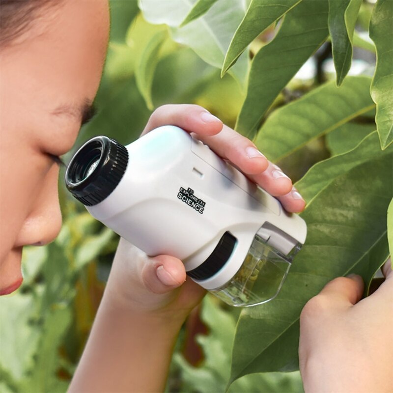 OntdekMini Kindermicroscoop – LED Microscoop voor Ontdekkers