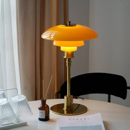 LumeSphere – Tafellamp van glas met dimbare LED