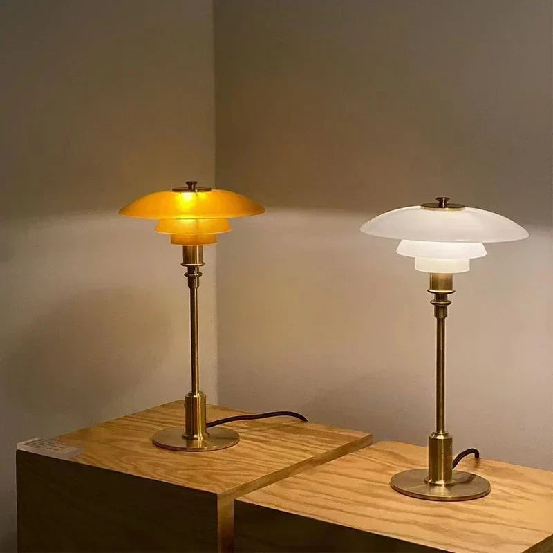 LumeSphere – Tafellamp van glas met dimbare LED