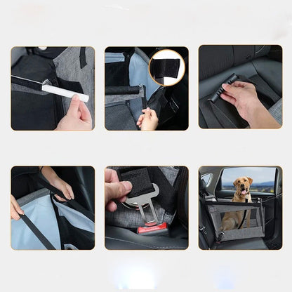 Luna Autostoel Hondenmand – Comfortabele Reisplek Voor Honden