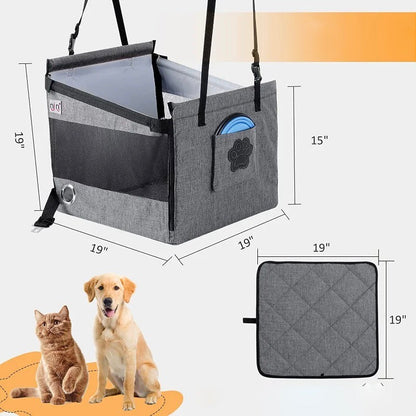 Luna Autostoel Hondenmand – Comfortabele Reisplek Voor Honden