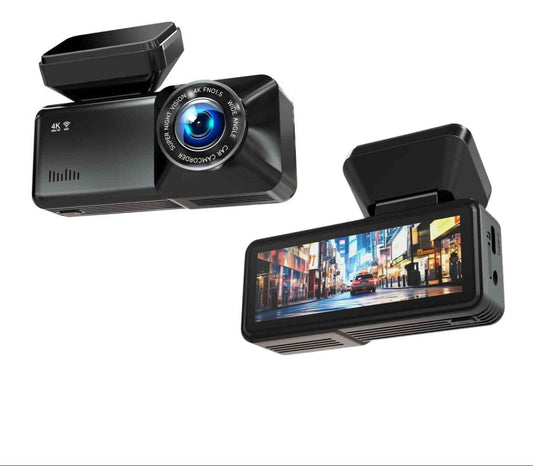 4K Auto Dashcam met WiFi GPS Voor- en Achtercamera Opname