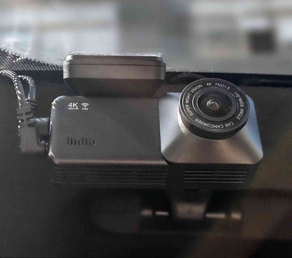 4K Auto Dashcam met WiFi GPS Voor- en Achtercamera Opname