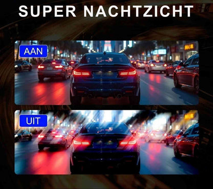 4K Auto Dashcam met WiFi GPS Voor- en Achtercamera Opname