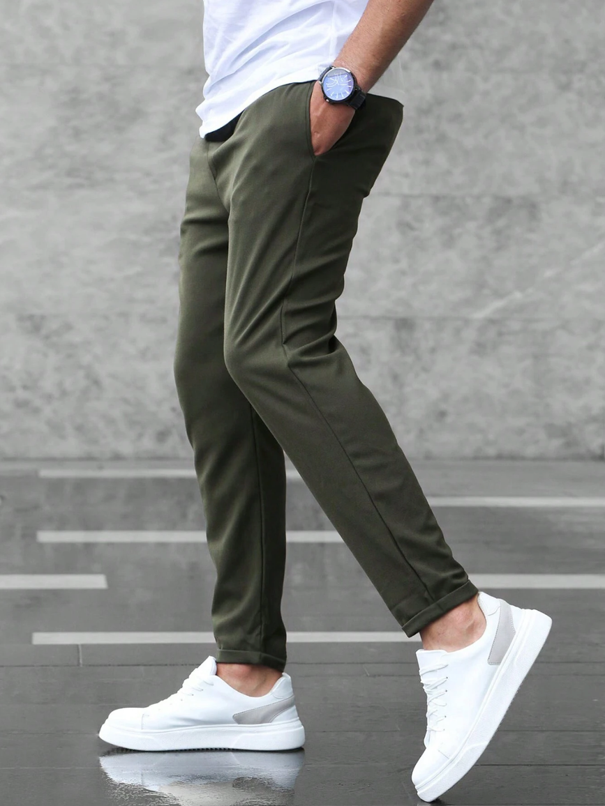 Milan Heren Joggingbroek – Slim Fit Sportieve Broek met Moderne Pasvorm