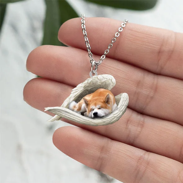 Slaapvriend Hond Hangketting Acryl Cadeau Dierenliefde