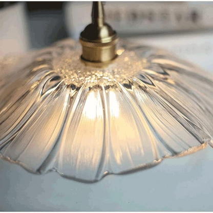 Bloesem Retro Hanglamp met Bloemendesign voor Eetkamer