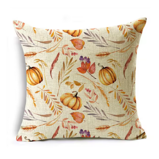 Kussenhoes met herfstmotief