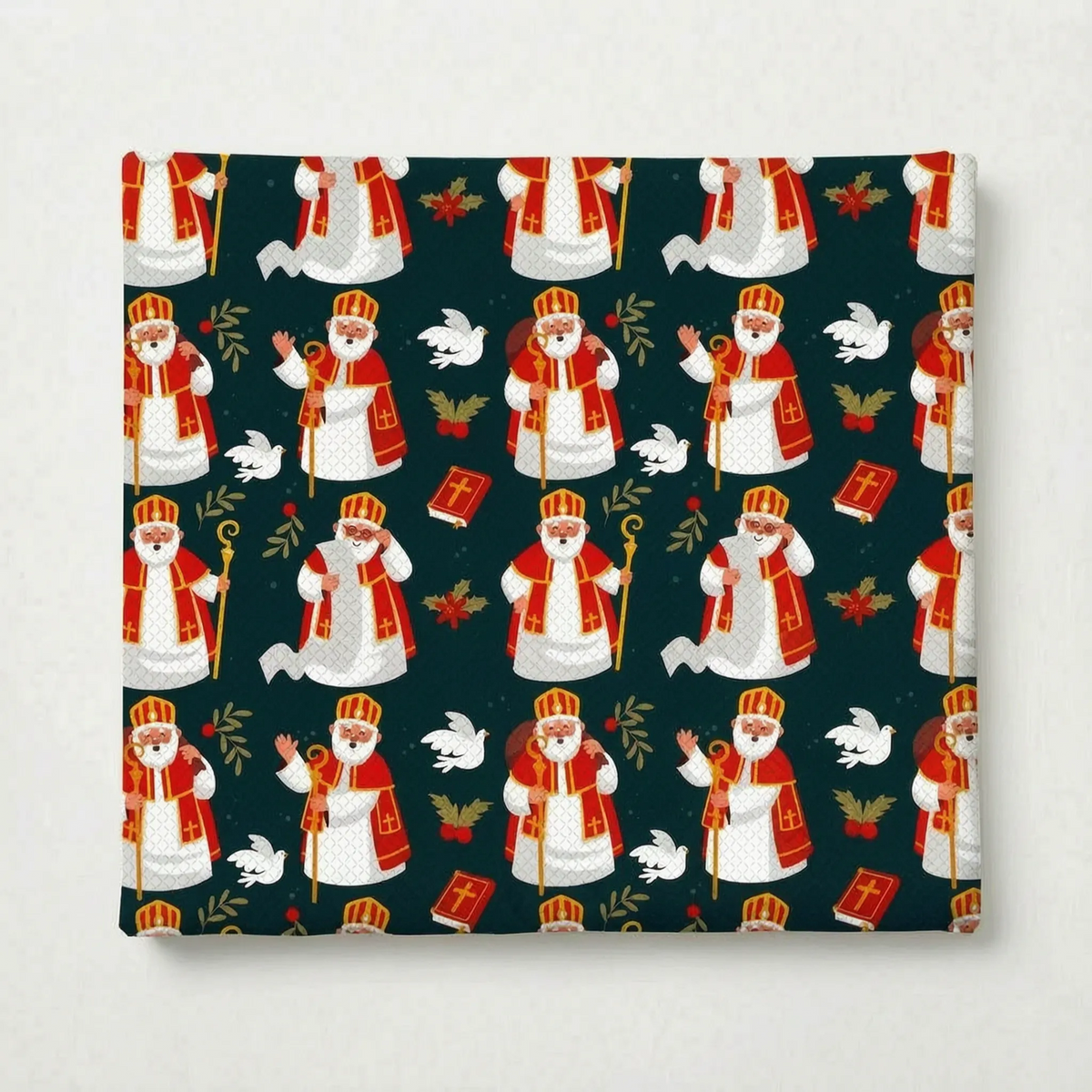 Sintnaaiwerk – Feestelijke Sinterklaas Naaistof 50 × 145 cm