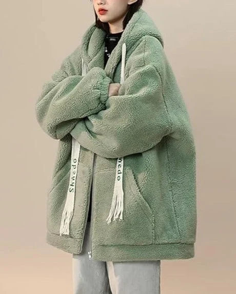 Fleecezacht Damesvest Oversized met Ritssluiting en Warme Fleece