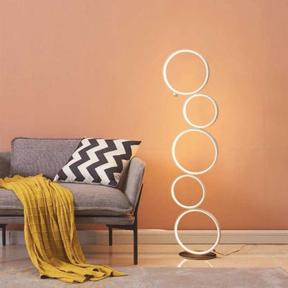 Sierboog – Minimalistische LED vloerlamp voor woonkamer en slaapkamer