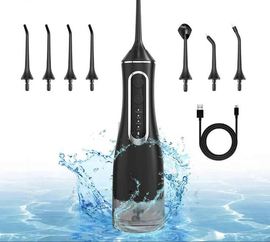 MondStroom Draadloze Waterflosser 320 ml – IPX8, 4 Modi