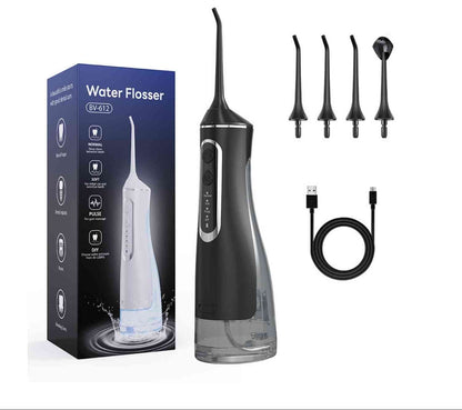 MondStroom Draadloze Waterflosser 320 ml – IPX8, 4 Modi