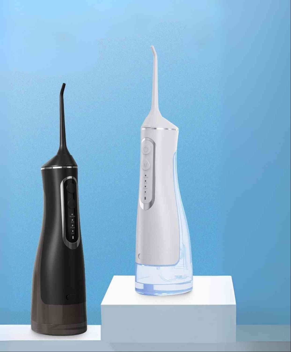 MondStroom Draadloze Waterflosser 320 ml – IPX8, 4 Modi