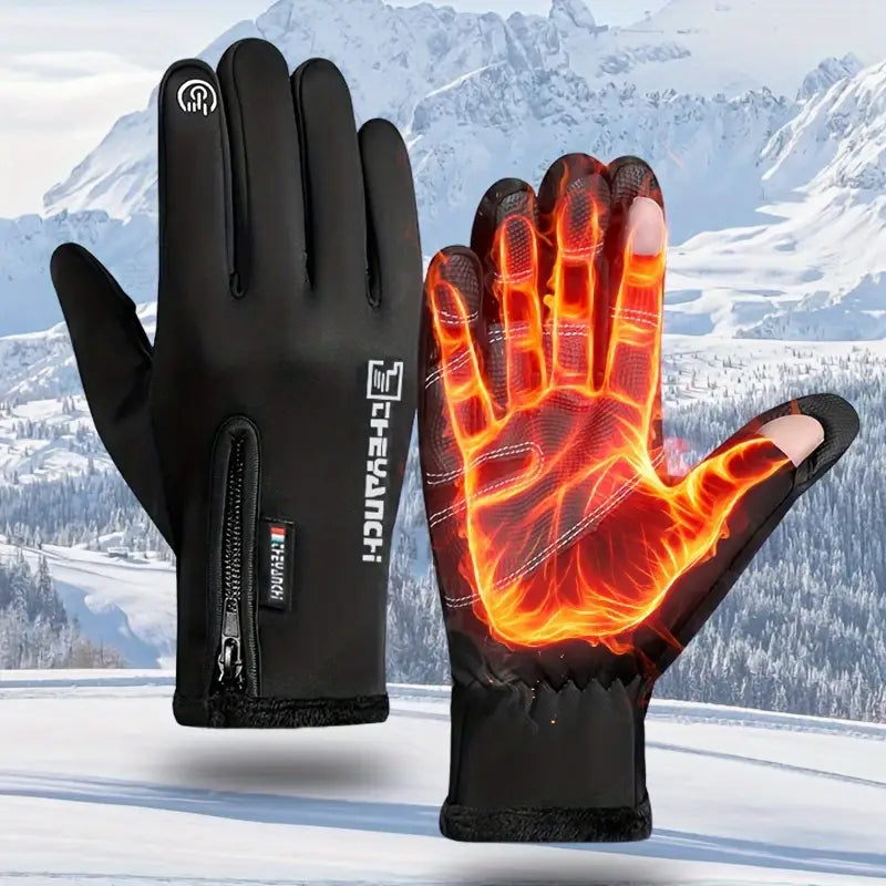 Winterhandschoenen Kouvast met Touchscreenfunctie en Antislipgrip