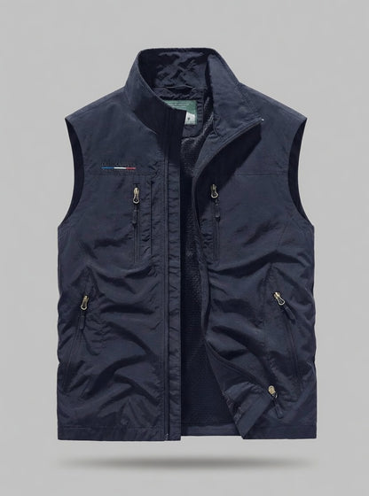Ravento heren bodywarmer met zakken outdoor mouwloos vest