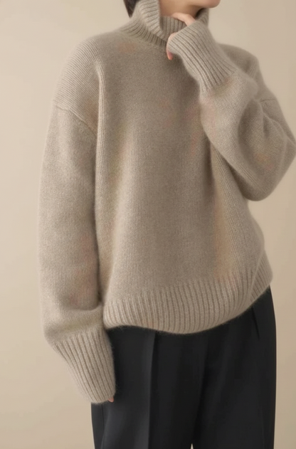 Serena Luxe Cashmere Coltrui voor Dames – Zacht & Tijdloos