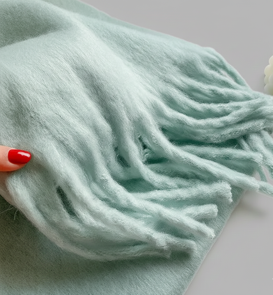 Luxe Winteromslag ZachteWarmte Sjaal voor Dames – Elegante Grote Sjaal