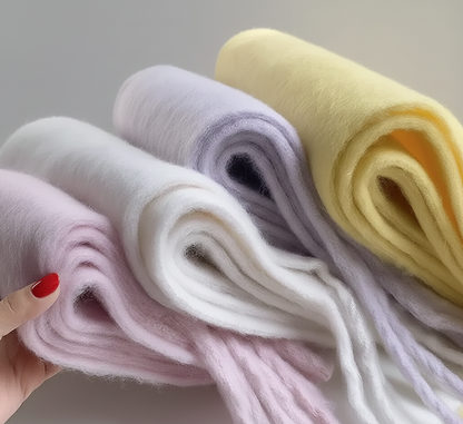 Luxe Winteromslag ZachteWarmte Sjaal voor Dames – Elegante Grote Sjaal