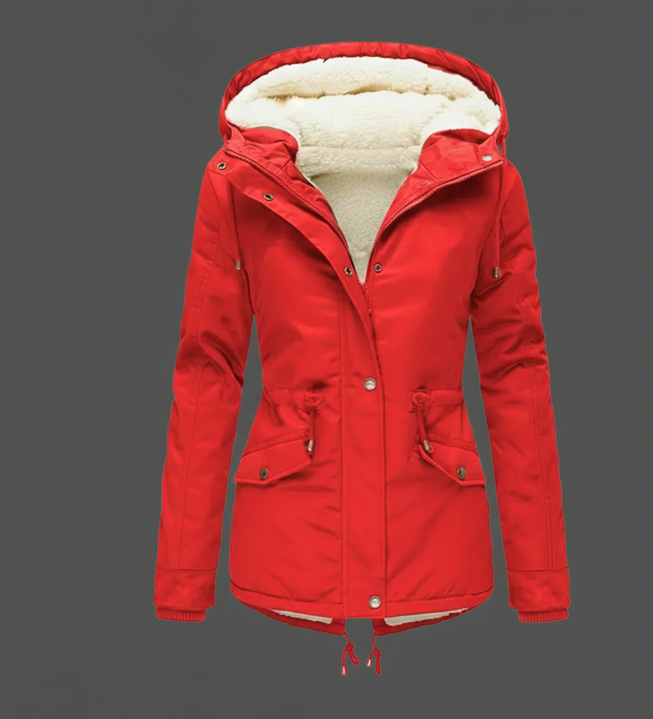 Nordica WarmShield Damesparka met Capuchon en Verstelbare Taill