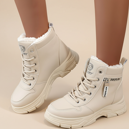 Aurora Comfort Enkellaarsjes met Warme Voering voor Dames