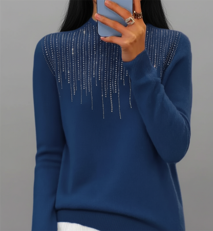 Liora Semi-Coltrui met Subtiele Pailletten – Elegante Damestrui