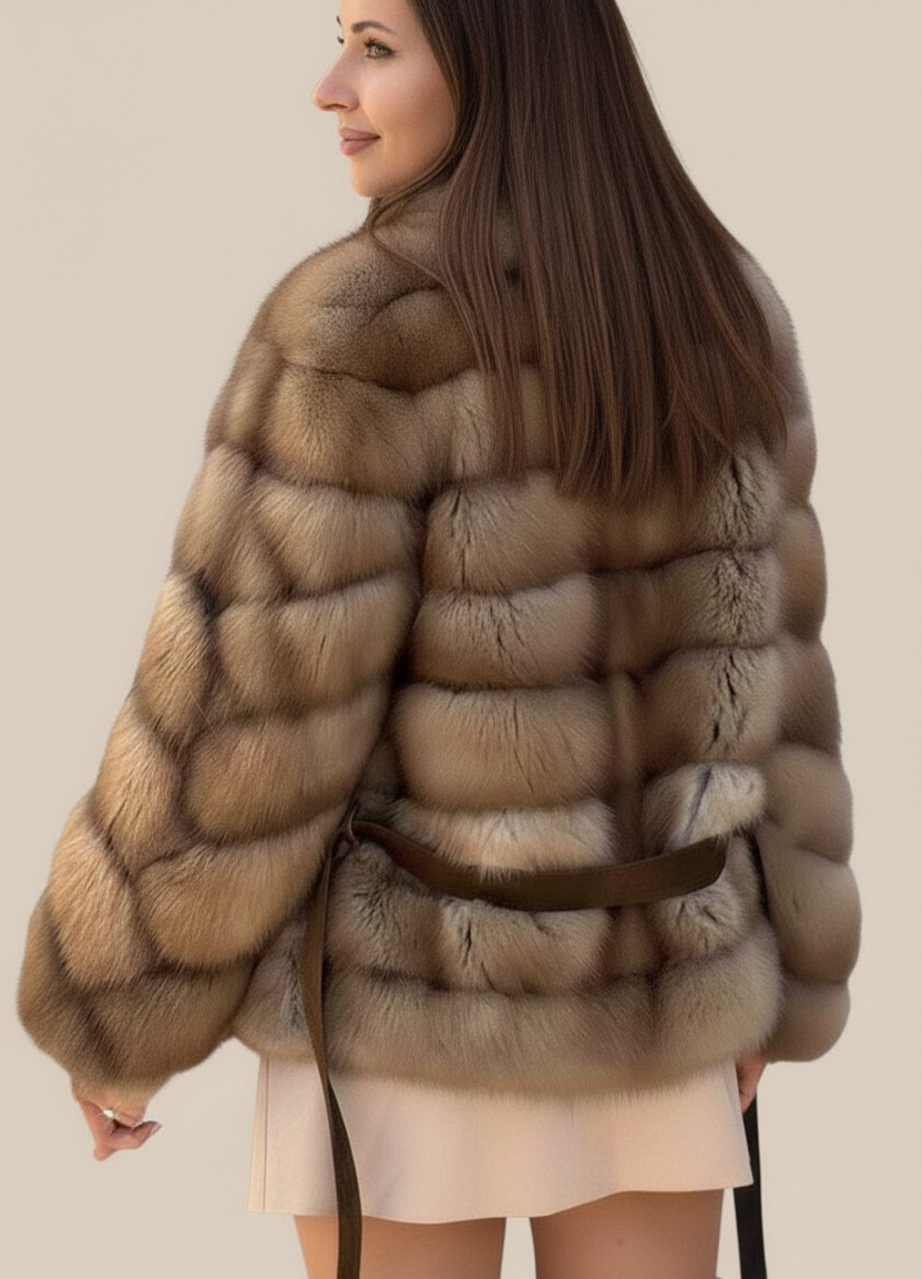 Luxe Winter Bontjas Dames – Warm, Zacht en Tijdloos Elegant