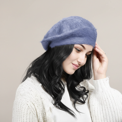 Warme Winterbaret Sneeuwchic – Zachte bontmuts voor dames en heren