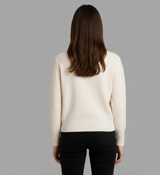 Hartenaas Cozy Trui – Damestrui met Uniek Symbooldesign