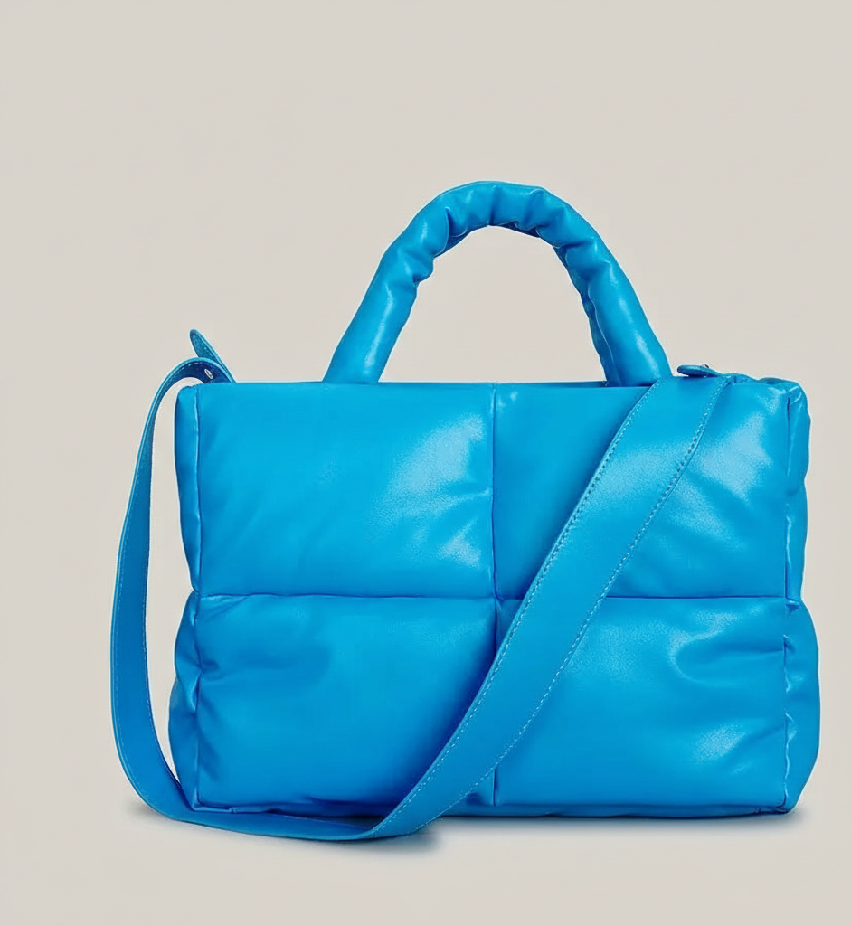 Nova Puffer Schoudertas voor Dagelijks Gebruik en Comfort